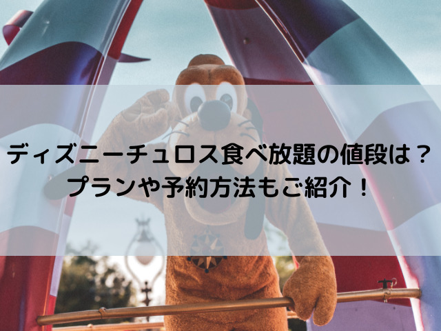 ディズニーチュロス 食べ放題 値段